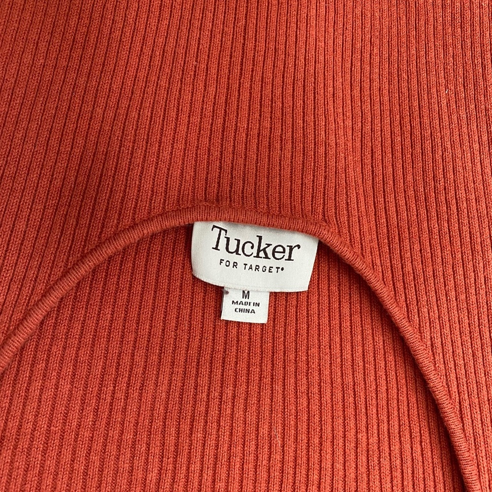 Tucker Target Ribbed Knit Dress - Picture 3 of 4
